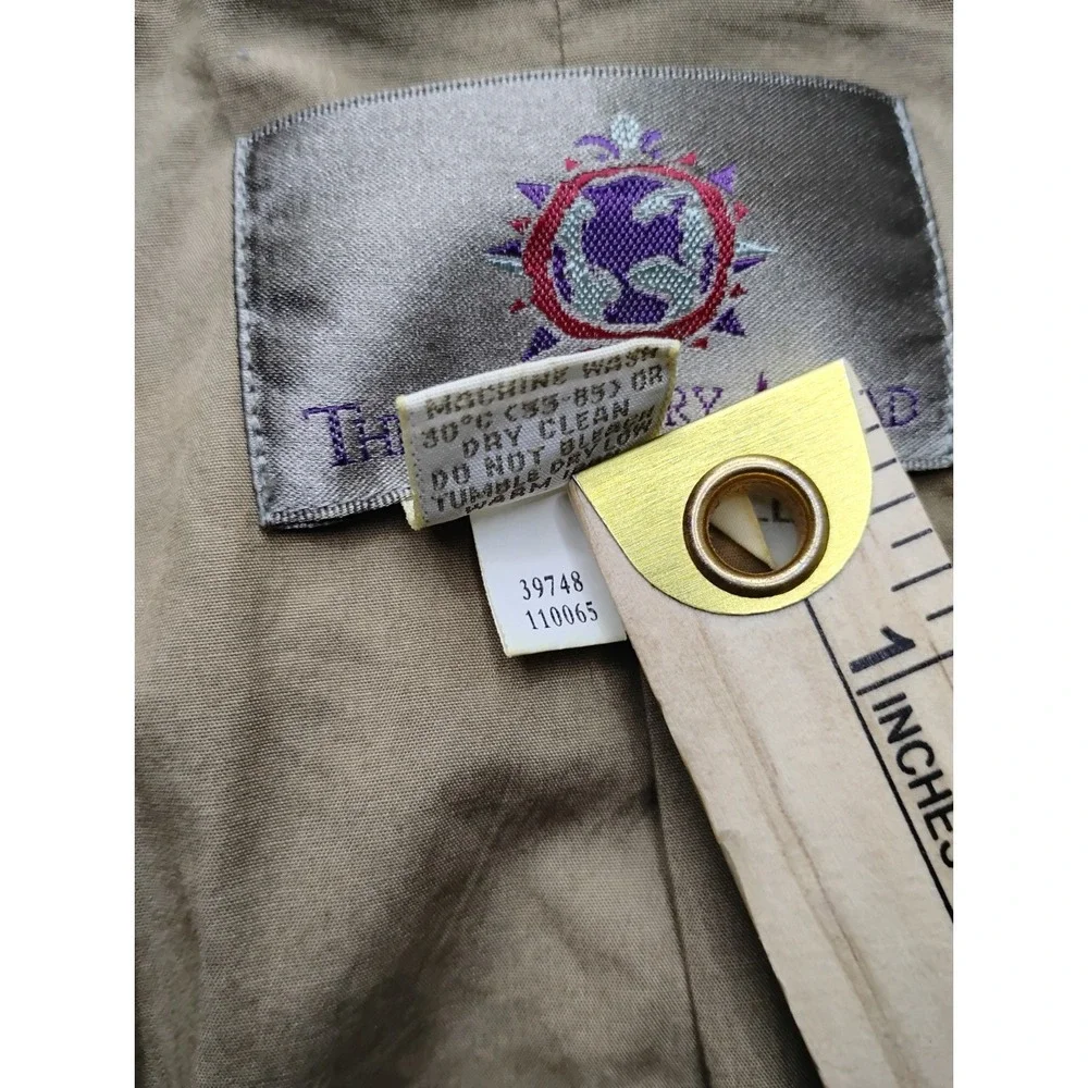 The Territory Ahead Jacket Men XLL Tall Tan Silk Cotton‎ Sport Jacket Blazer Vtg